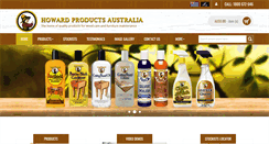 Desktop Screenshot of howardproducts.com.au